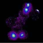 Observan un enorme filamento de ‘materia perdida’ conectando cuatro grupos de galaxias