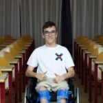 Marcos, el estudiante con discapacidad motora que hizo la Selectividad dictando las respuestas y ha logrado entrar en Periodismo: “Nadie me ha regalado nada”
