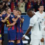 El Barça, con dentelladas de furia de Fermín, Raphinha y Lewandowski, hace jirones a un horrible Valencia