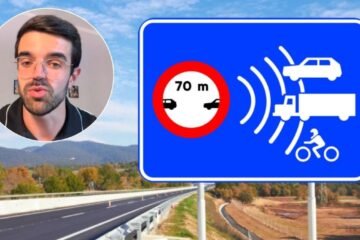 Jorge Lozano, abogado: “Hay una nueva señal de tráfico por la que te pueden multar con 200 euros y 4 puntos del carnet si no mantienes una distancia de seguridad con el coche de delante”