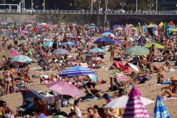 La Aemet prevé temperaturas entre 5 y 10 grados por encima de lo habitual esta semana