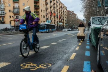 Las tribulaciones de los ciclistas en tiempos de movilidad sostenible