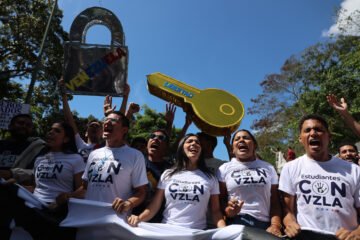 Los estudiantes venezolanos vuelven a la calle y desafían al chavismo reciclado de Delcy