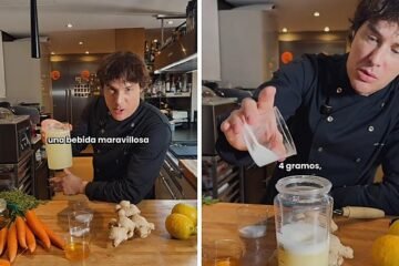 Jordi Cruz, chef, enseña su bebida ‘milagro’ con tres ingredientes: «Es maravillosa a primera hora de la mañana»