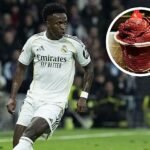 Vinicius Jr. indica el alimento que toma siempre antes de los partidos: «Me da fuerza»
