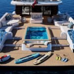 El lujoso yate de diseño escultural inspirado en la automoción: tiene 38 metros de eslora y cinco exclusivos camarotes