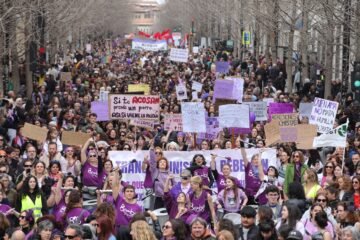 El feminismo “antifascista” y en “contra de la guerra” se echa a las calles en el 8M