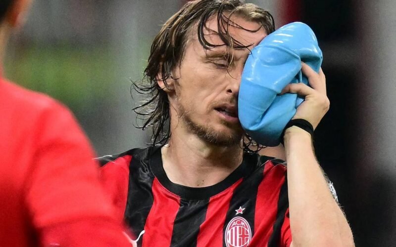 Tiembla Croacia: Modric, operado de una fractura de pómulo a mes y medio del inicio del Mundial