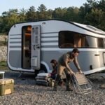 Una caravana compacta con una gran sensación de espacio interior: la clave son sus grandes ventanas panorámicas