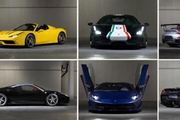 Sale a la venta la “colección intacta” de superdeportivos Ferrari, Lamborghini y Porsche: seis coches únicos que están casi por estrenar