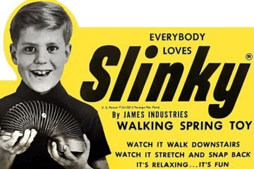 Slinky, el ‘muelle caminante’ que supuso un antes y un después en la ingeniería