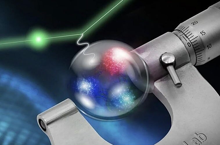 Calculan, por fin, el tamaño real de un protón, y es más pequeño de lo que se creía