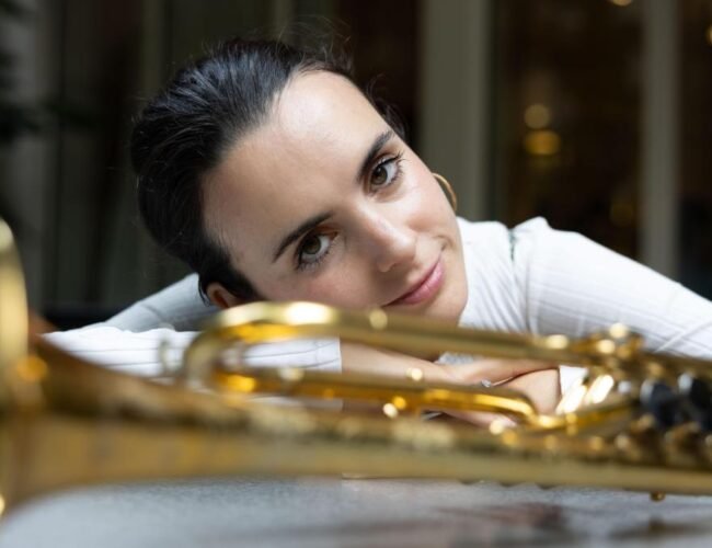 Andrea Motis, Xavier Sabata y Elisabet Franch en el Raimat Arts Festival
