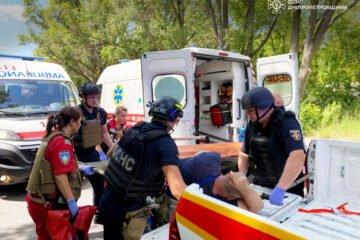 El terror cae del cielo en Zaporiyia: «¡Salgan de aquí, salgan de aquí!»