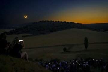 Turmiel, el pueblo de 9 habitantes que llevaba 44 años esperando al eclipse