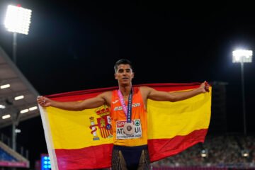 El oro que se le sigue resistiendo a Moha Attaoui, bronce en los 800 del campeonato de Europa