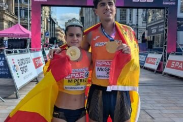Paul McGrath y María Pérez, histórico doblete de oro de la marcha en el Europeo de Birmingham