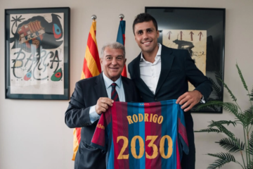 El Barça hace oficial el fichaje de Rodri: «Fue siempre mi primera opción»