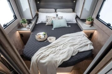 Cama francesa, en isla o camas gemelas: la distribución interior de la autocaravana puede cambiar por completo la experiencia del viaje