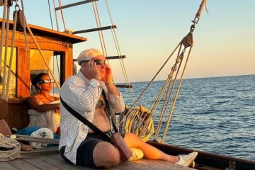A bordo de un velero de 1841 para ver cómo se apaga el Sol