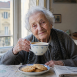 Carla Villa, anciana de 101 años: «Me levanto sobre las 08:00, y desayuno con café y galletas. No almuerzo y ceno pollo con verduras o pescado»