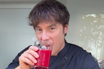 Jordi Cruz, chef: «Haz esta bebida milagrosa con zanahoria, remolacha, jengibre, limón, miel y cúrcuma. Es rica en antioxidantes y vitaminas»