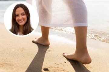 Susana Jara, podóloga: «Caminar descalzo en la playa es bueno, pero puedes sufrir lesiones si haces largas caminatas sin estar acostumbrado»