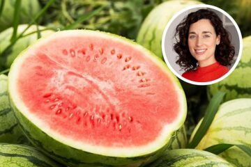 Júlia Farré, nutricionista: «Si vas a comprar una sandía y ves que tiene una mancha blanca en su inferior, no la compres. Debe ser amarilla para que sea dulce»