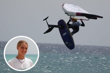 Sofía Ginzinger: del cole al bronce mundial en wingfoil