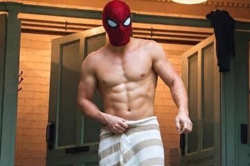 Un ‘hombre araña’ en el gimnasio: así se preparó Tom Holland para ser Spiderman