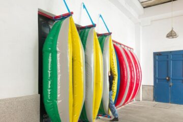 Una escultura inflable de Laia Estruch gana el premio Bosch Aymerich